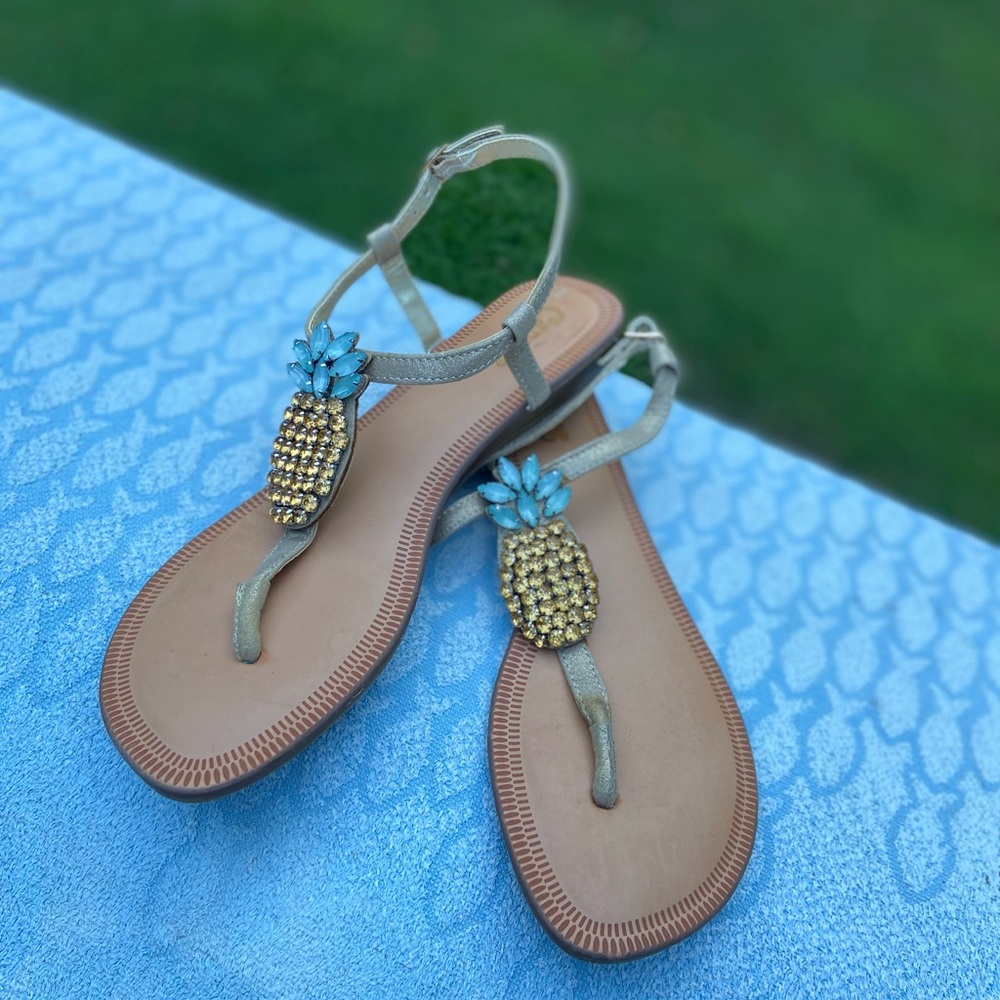 Pineapple Sandals 🍍